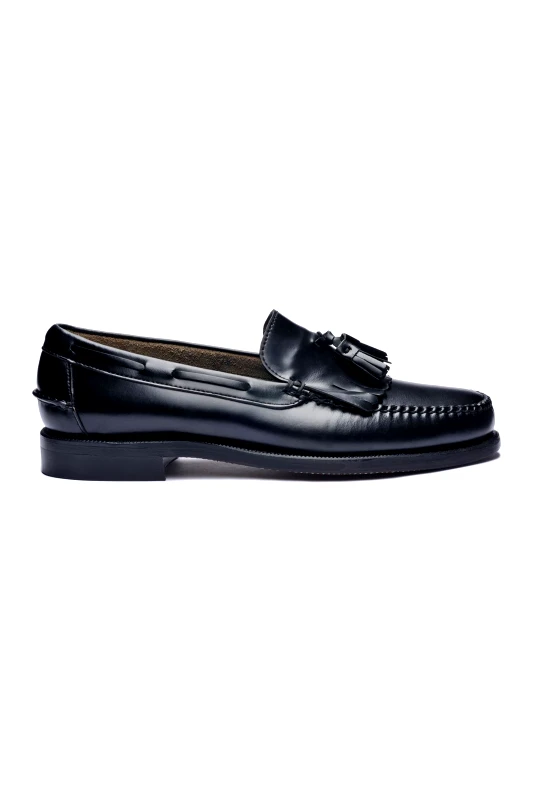 SEBAGO Sebago® ανδρικά loafers δερμάτινα "Paul" - L7001580-902 Μαύρο