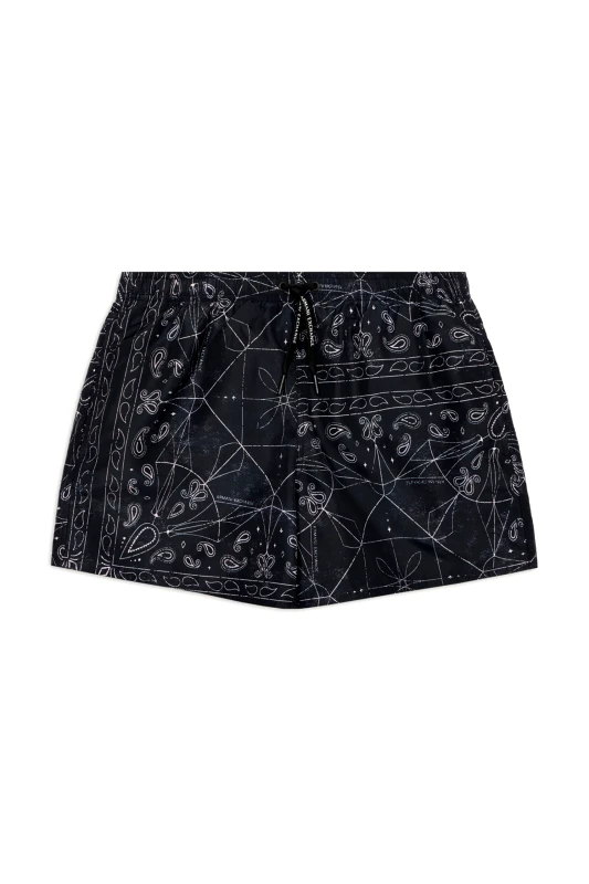 ARMANI EXCHANGE Armani Exchange ανδρικό μαγιό με all-over print - XM000829AF13657 Μαύρο