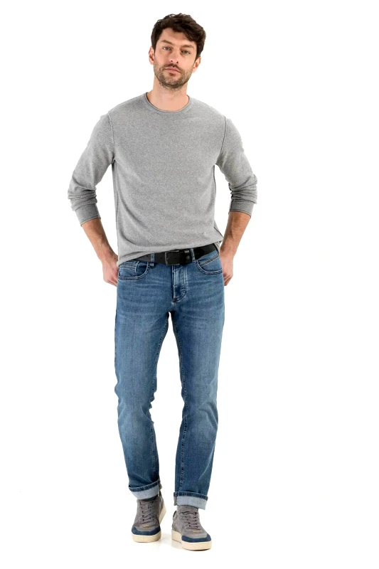 CAMEL ACTIVE Camel Active ανδρικό τζιν παντελόνι πεντάτσεπο Relaxed Fit "FleXXXactive®" - C251NOS-488895-9D19 Denim Blue