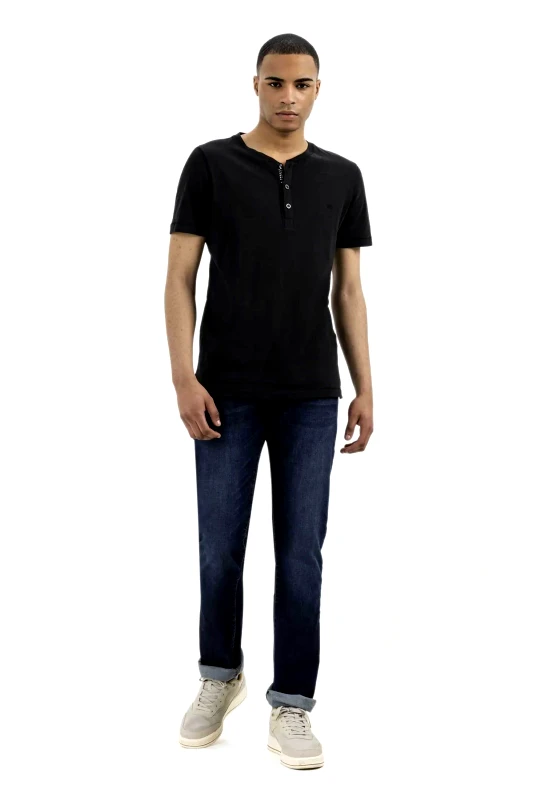 CAMEL ACTIVE Camel Active ανδρικό τζιν παντελόνι πεντάτσεπο Relaxed Fit - C251NOS-488255-9829 Denim Blue Σκούρο