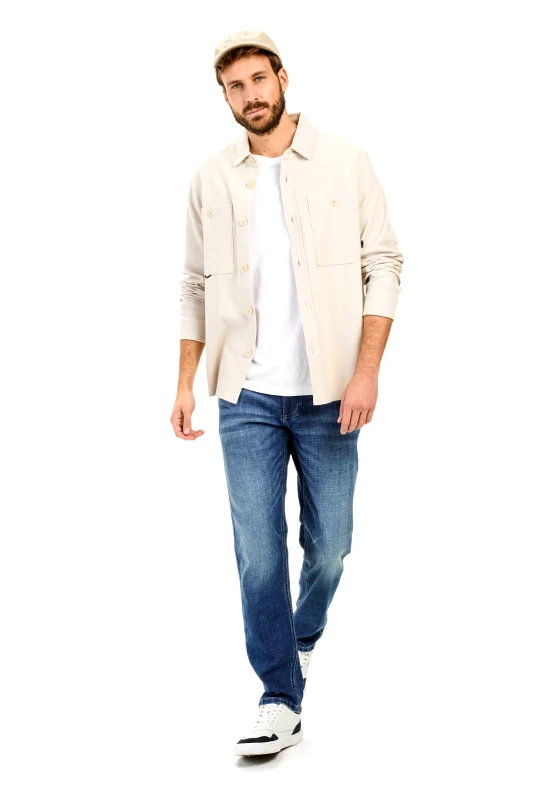 CAMEL ACTIVE Camel Active ανδρικό τζιν παντελόνι πεντάτσεπο Regular Fit "FleXXXactive®" - C251-488R53-5D73 Denim Blue