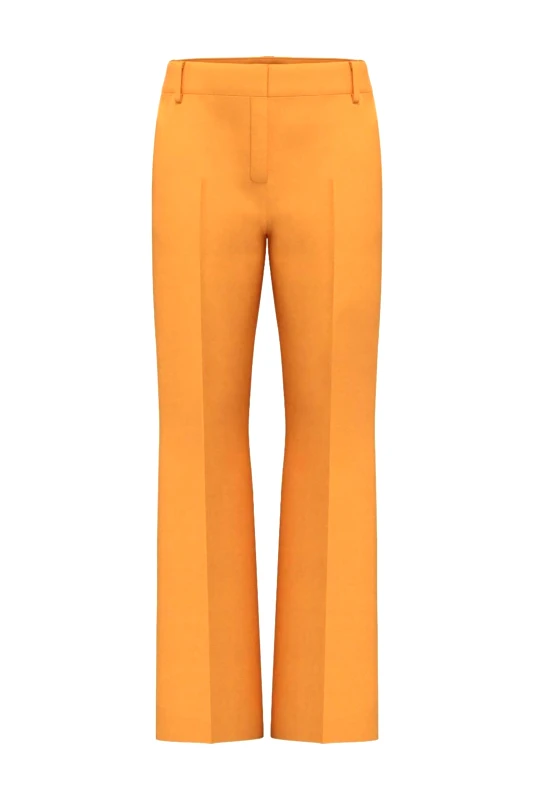 EMME BY MARELLA Emme by Marella γυναικείο παντελόνι Straight fit - 2515131132200 Μουσταρδί