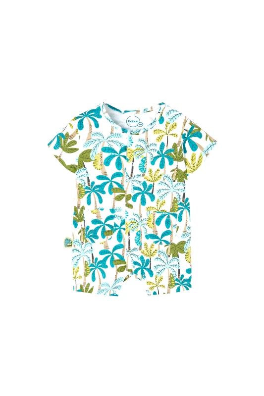 BOBOLI Boboli βρεφικό φορμάκι με palm tree print - 111148 Πολύχρωμο