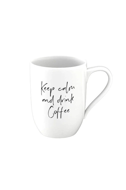 VILLEROY & BOCH Villeroy & Boch κούπα Keep calm and drink Coffee "Statement" 0,34 lt - 1621-9652