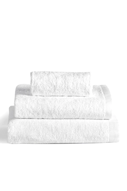 KENTIA Kentia πετσέτα προσώπου μονόχρωμη "Brand Snow" 50 x 100 cm - 000031332