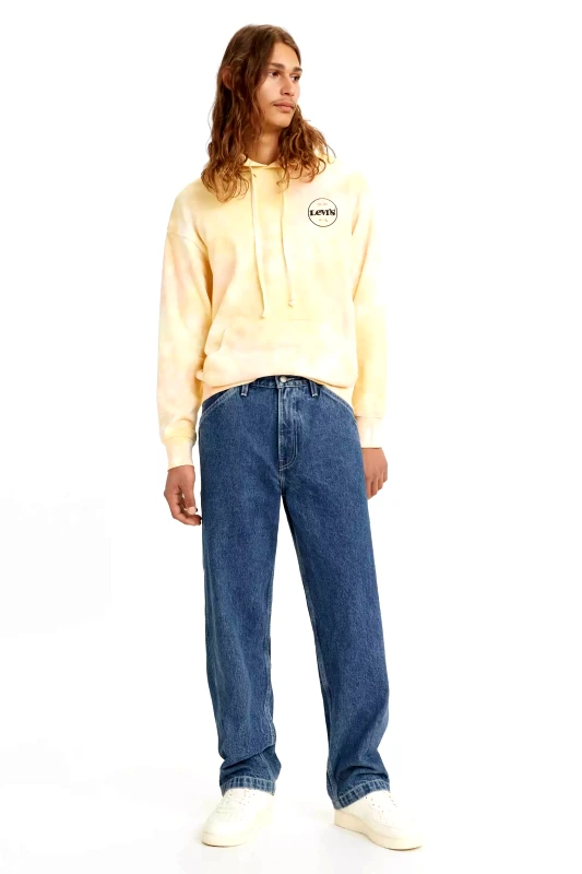 LEVI'S Levi's® ανδρικό τζιν παντελόνι πεντάτσεπο Loose Straight Fit "568™" - 558490033 Denim Blue