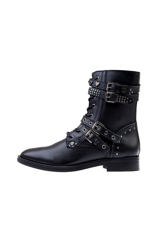 TRUSSARDI BAZAAR Trussardi γυναικεία αρβυλάκια με τρούκς - 79A00279-9Y099999 Μαύρο