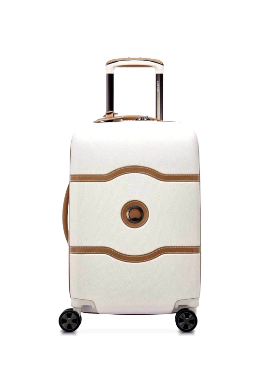 DELSEY Delsey unisex βαλίτσα καμπίνας με μεταλλικό λογότυπο και διακοσμητικές contrast λεπτομέρειες " Chatelet Air 2.0" 55 x 35 x 25,5 cm - 167680115