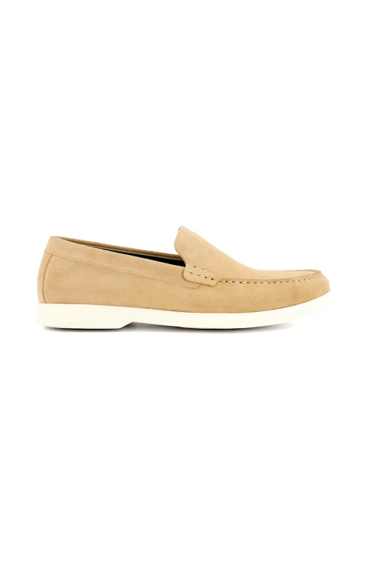 DUNE LONDON Dune London ανδρικά suede loafers "Buftonn" - 0274506380031130 Μπεζ