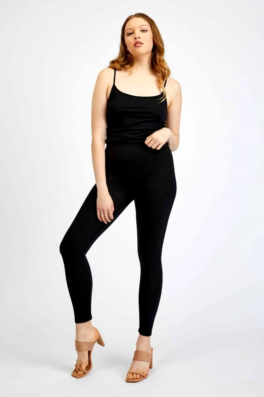 ORSAY Orsay γυναικείο κολάν μονόχρωμο με ελαστική μέση - 193026-660000 Μαύρο