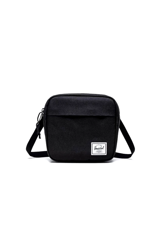 HERSCHEL Herschel unisex τσάντα crossbody μονόχρωμη με contrast logo patch "Classic™" 2 L - 66UACL00895 Μαύρο