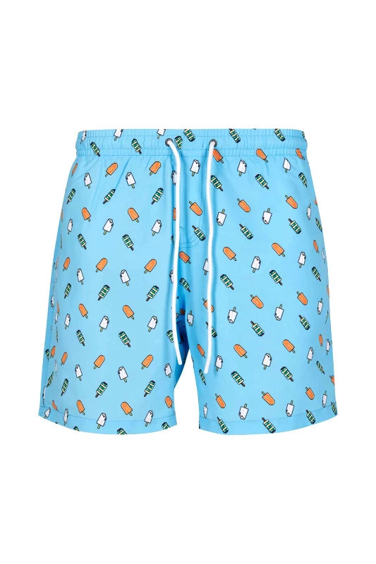 URBAN CLASSICS Urban Classics ανδρικό μαγιό με all-over print - TB2679