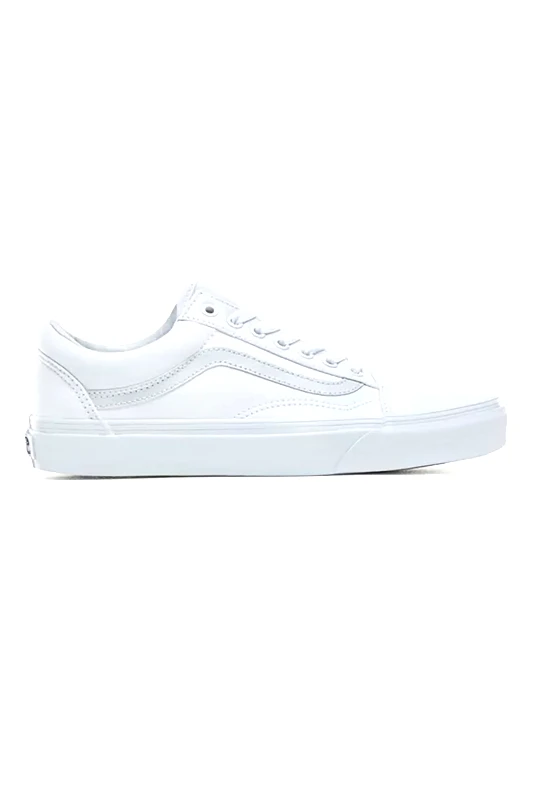 VANS Vans unisex sneakers με κορδόνια ''Old Skool'' - VN000D3HW001 Λευκό