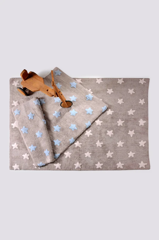 DOWN TOWN HOME DOWN TOWN Home παιδικό πατάκι με star print 100 x 140 cm - 60-0237