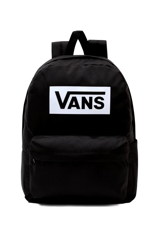 VANS Vans ανδρικό backpack μονόχρωμο με bold contrast logo graphic "Old skool boxed" - VN0A7SCHBLK1 Μαύρο
