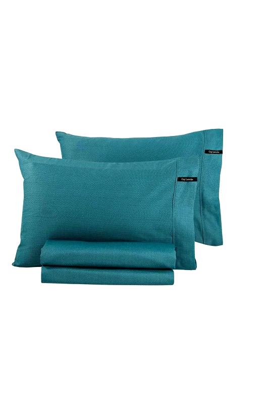 GUY LAROCHE Guy Laroche σετ μαξιλαροθήκες "Minimal Petrol" 50 x 70 cm - 1117092223015