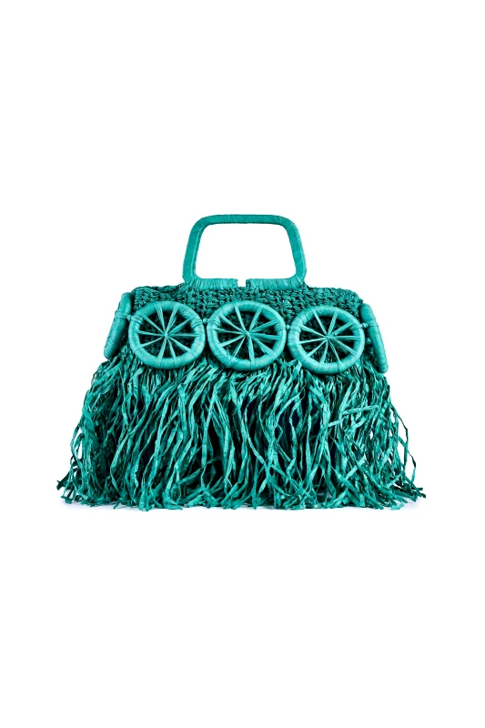VIAMAILBAG ViaMailBag γυναικεία χειροποίητη τσάντα χειρός "Itaca" - ITACA/SS25 Βεραμάν
