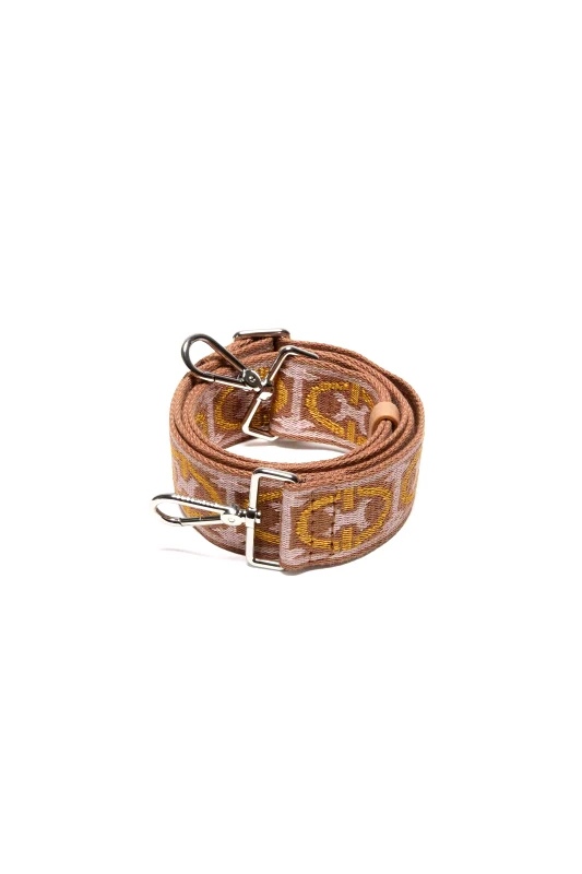 COCCINELLE Coccinelle γυναικείος ιμάντας τσάντας "Monogram Tricolor" - E3N24-682522 Μπεζ