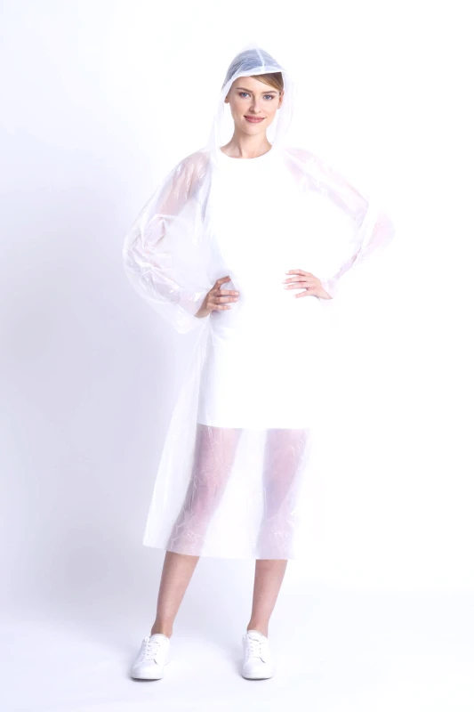 TRAVEL BLUE Travel Blue unisex poncho με κουκούλα αδιάβροχο One Size - 660