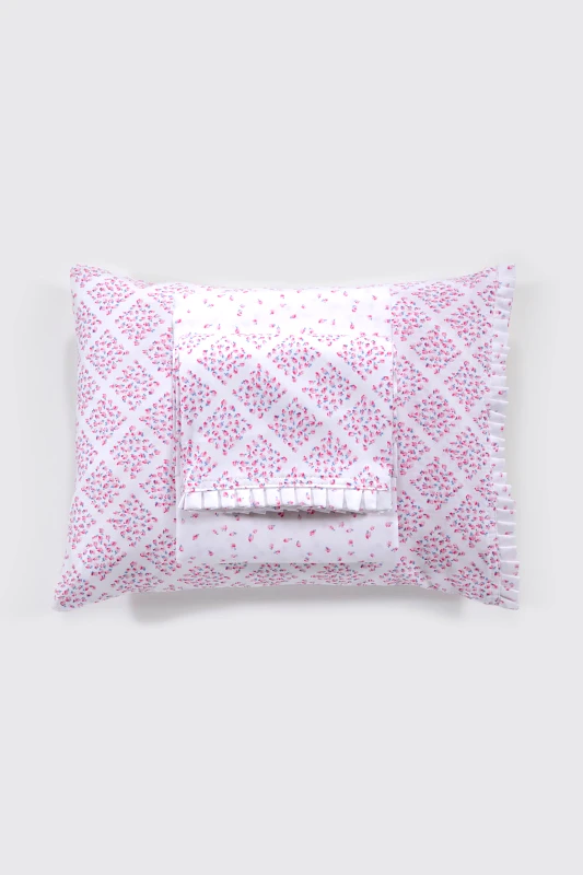 DOWN TOWN HOME DOWN TOWN Home σετ βρεφικά σεντόνια με all-over floral print (3 τεμάχια) - 03-0171