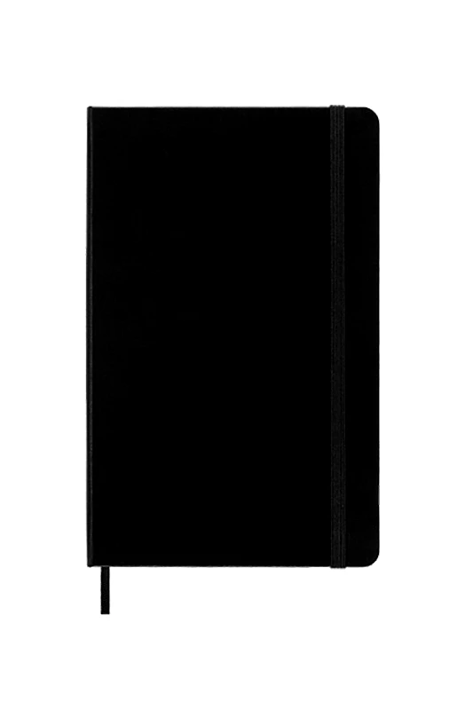 MOLESKINE Moleskine σημειωματάριο μονόχρωμο "Classic Notebook Squarted L" Μαύρο - QP061