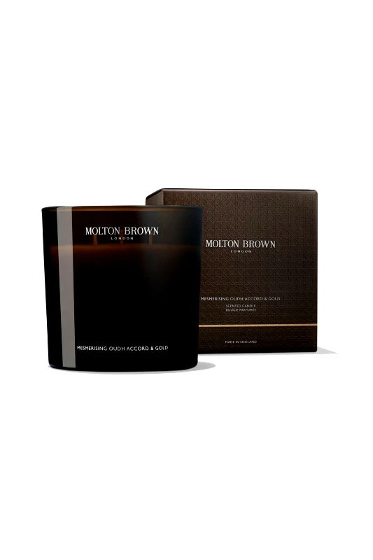 MOLTON BROWN Molton Brown Mesmerising Oudh Accord & Gold Signature Candle 600 ml - 5110154