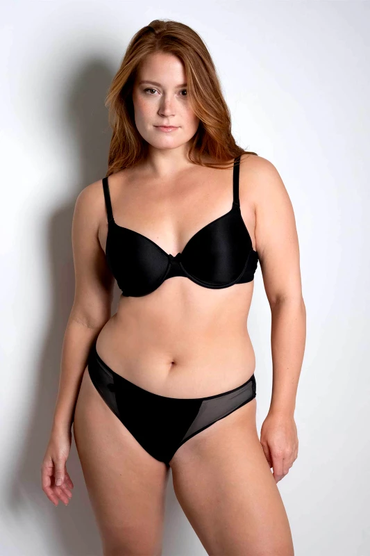 PASSIONATA Passionata γυναικείο σουτιέν με δαντέλα "Miss Joy " - T307 Μαύρο
