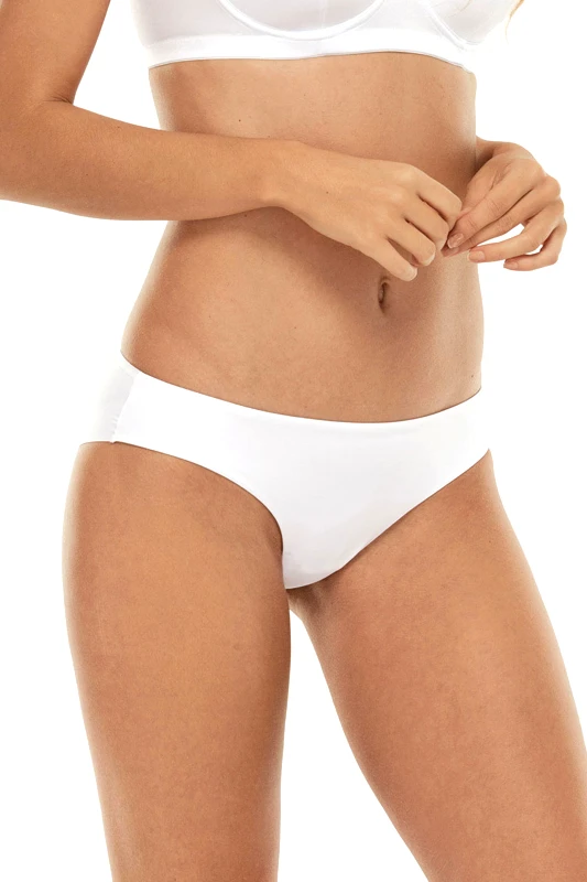 LOVABLE Lovable γυναικείο σλιπ μονόχρωμο - LOV-10153 Λευκό