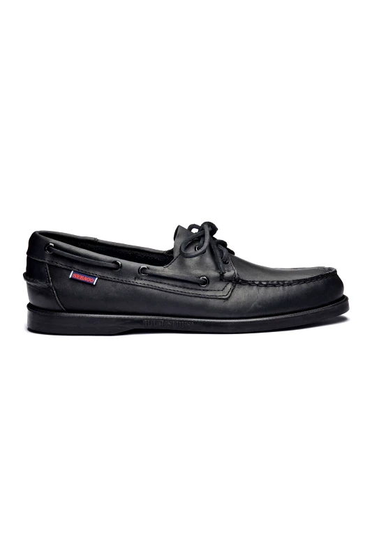 SEBAGO Sebago® ανδρικά boat παπούτσια "Docksides Portland" - L7000H00-924R Μαύρο