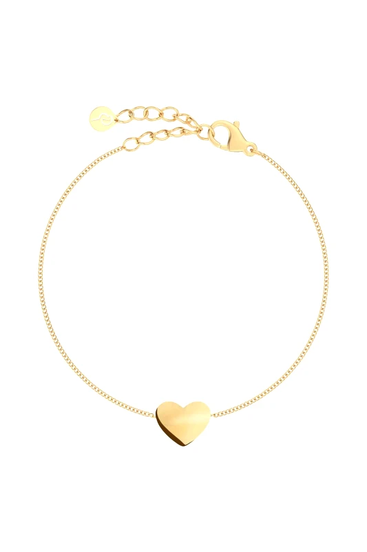 EDBLAD EDBLAD γυναικείο βραχιόλι "Pure Heart Gold" - 108644