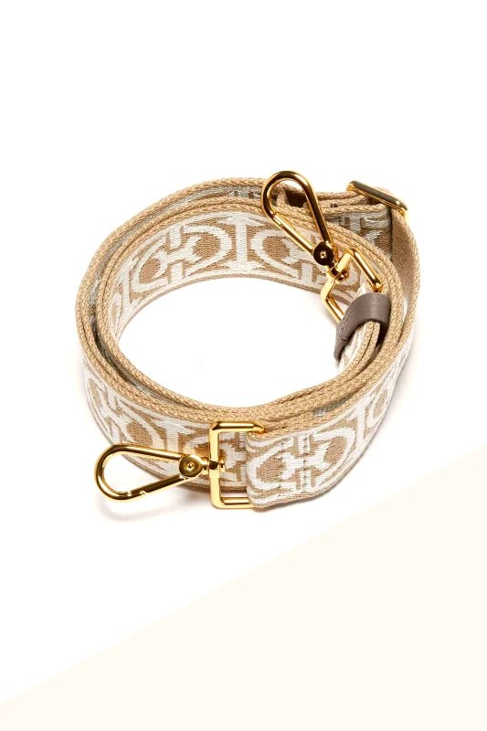 COCCINELLE Coccinelle γυναικείος ιμάντας τσάντας "Monogram" - E3M20-682521 Μπεζ