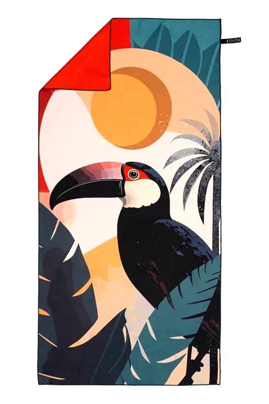 KENTIA Kentia πετσέτα θαλάσσης microfiber "Resort 255" 80 x 160 cm - 000077956