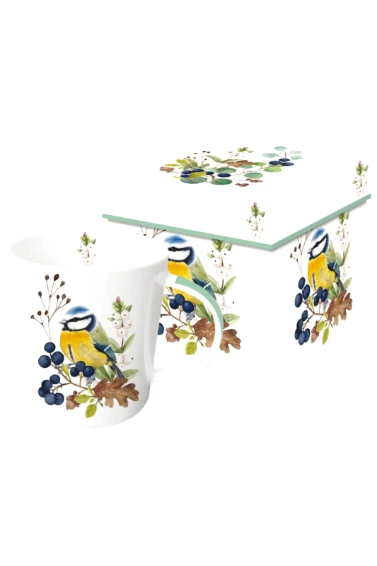 PAPERPRODUCTS DESIGN Paperproducts Design πορσελάνινη κούπα 350 ml "Oiseau en Nature" - 160302275