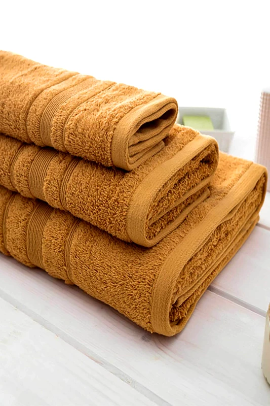 VESTA Vesta πετσέτα σώματος 80 x 150 cm "Sithonia-512" - 000007741 Μουσταρδί