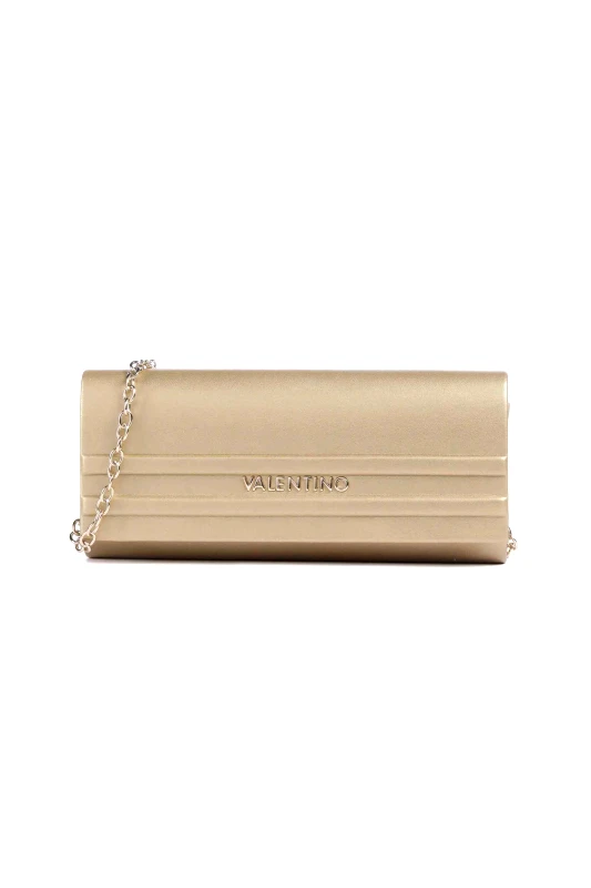VALENTINO BY MARIO VALENTINO Valentino γυναικείος φάκελος/crossbody με μεταλλικό λογότυπο "Sofie" - 18LVBS90717/SOF Χρυσό
