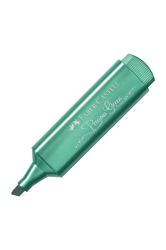FABER-CASTELL Faber-Castell Μαρκαδόρος uπογράμμισης Textliner 46 Metallic precious green - 077154639