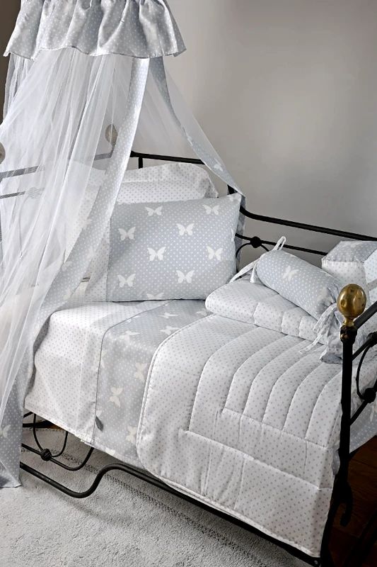 DOWN TOWN HOME DOWN TOWN Home Σετ σεντόνια λίκνου 686 (3 τεμάχια)   - 03-0116