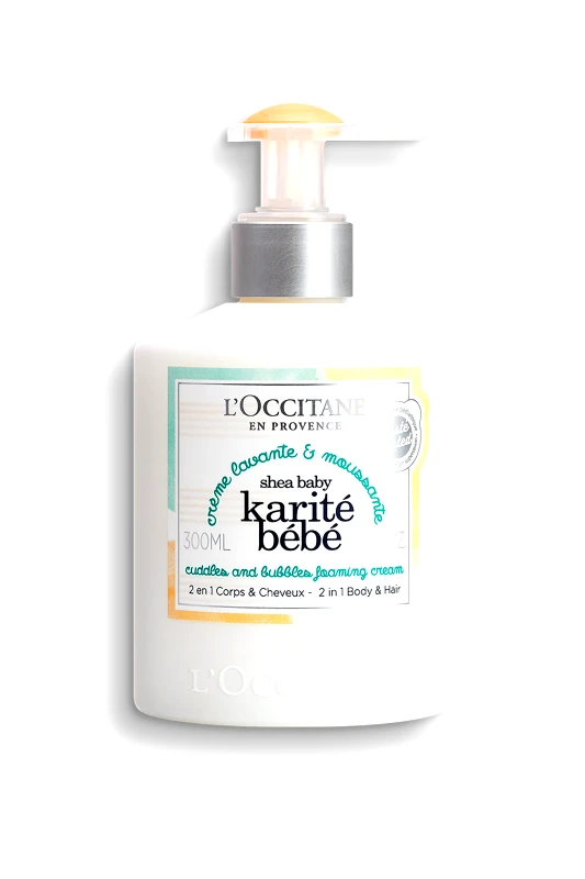 L'OCCITANE L'Occitane En Provence Shea Baby Cuddles & Bubbles Foaming Cream 300 ml - 1055272