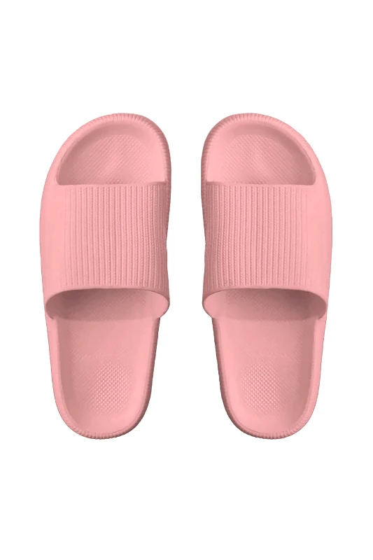 GLOOMS Glooms unisex σαγιονάρες μονόχρωμες "Recovery" - 101 Ροζ