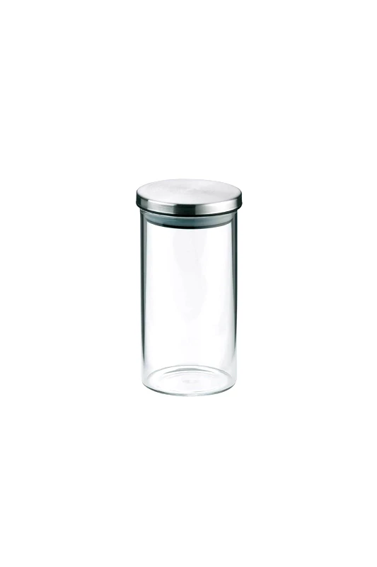 KELA Kela γυάλινο δοχείο αποθήκευσης με ανοξείδωτο καπάκι "Baker" 0,35 Lt - 10766