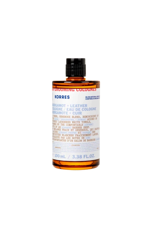 KORRES Korres Athenian Grooming Περγαμόντο + Δέρμα Eau de Cologne 100 ml - 21013191