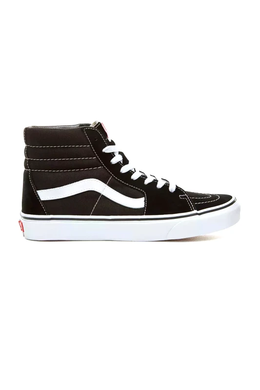 VANS Vans unisex μποτάκι sneaker με κορδόνια "Sk8 Hi" - VN000D5IB8C1 Μαύρο