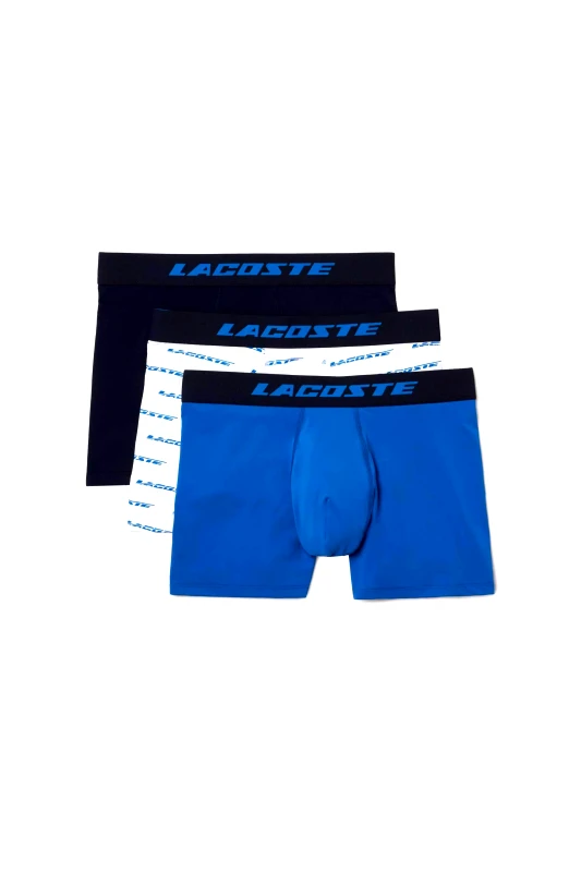 LACOSTE Lacoste σετ ανδρικά εσώρουχα με λογότυπο (3 τεμάχια) - 5H5916 Μπλε
