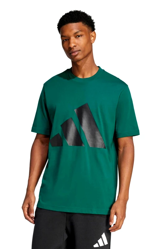 ADIDAS Adidas ανδρικό T-shirt Standard Fit "Essentials Big Logo" - JE8932 Πράσινο