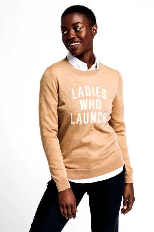 GANT Gant γυναικεία πλεκτή μπλούζα "Ladies Message" - 4801125 Καμηλό