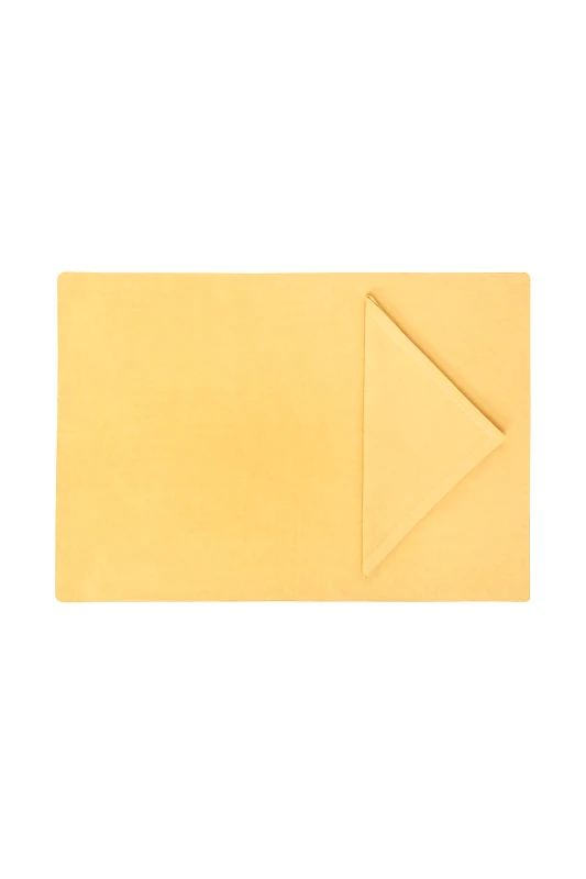 COINCASA Coincasa σετ πρωινού 50 x 35 cm - 007069814 Κίτρινο