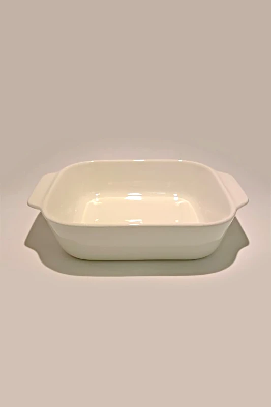 COINCASA Coincasa πυρίμαχο σκεύος 17 x 17 x 4 cm - 006534731 Λευκό