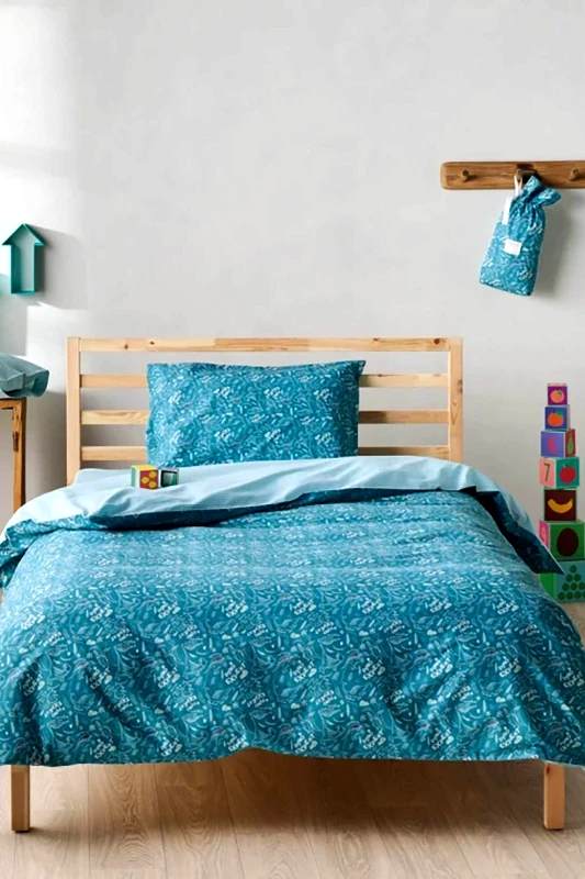 KENTIA Kentia σετ παιδικά σεντόνια μονά με μαξιλαροθήκη "Reptile" (3 τεμάχια) - 000077656