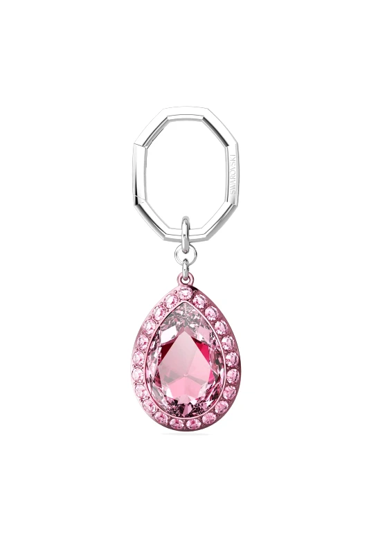 SWAROVSKI Swarovski γυναικείο μπρελόκ κοπή pear, ροζ - 5666646