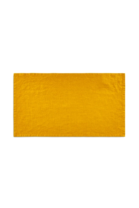 COINCASA Coincasa σουπλά μονόχρωμο "Linen Joy" 30 x 50 cm - 007219352 Κίτρινο
